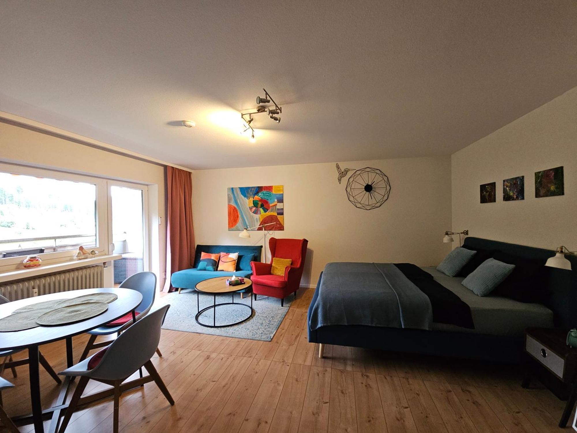 Ferienwohnung Vogelnest Im Schwarzwald Baiersbronn Exterior foto