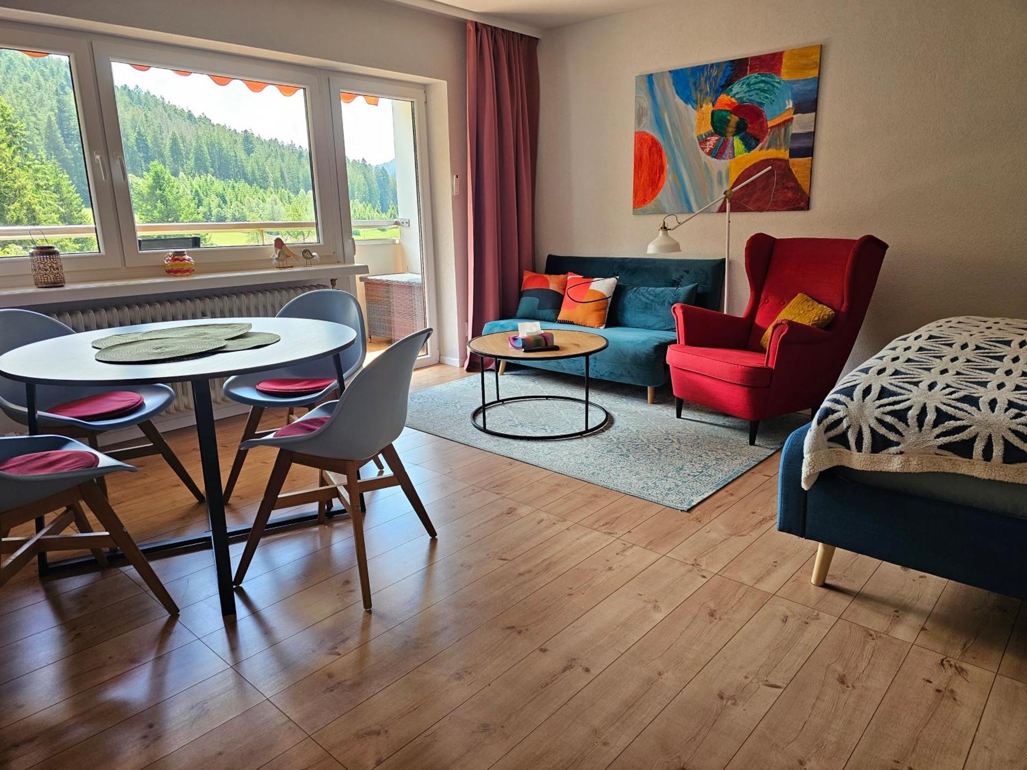 Ferienwohnung Vogelnest Im Schwarzwald Baiersbronn Exterior foto
